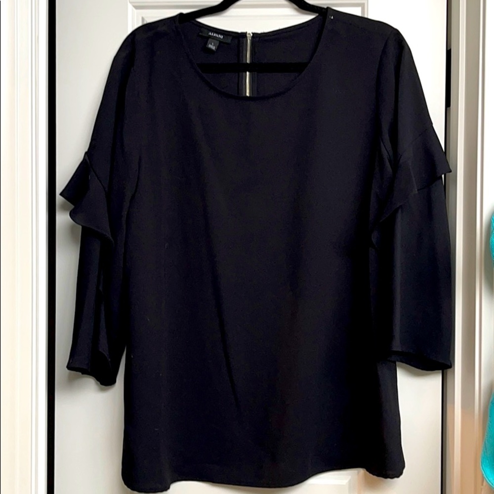 Alfani L black blouse